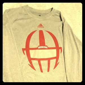 Long sleeve Nebraska Husker Adidas shirt